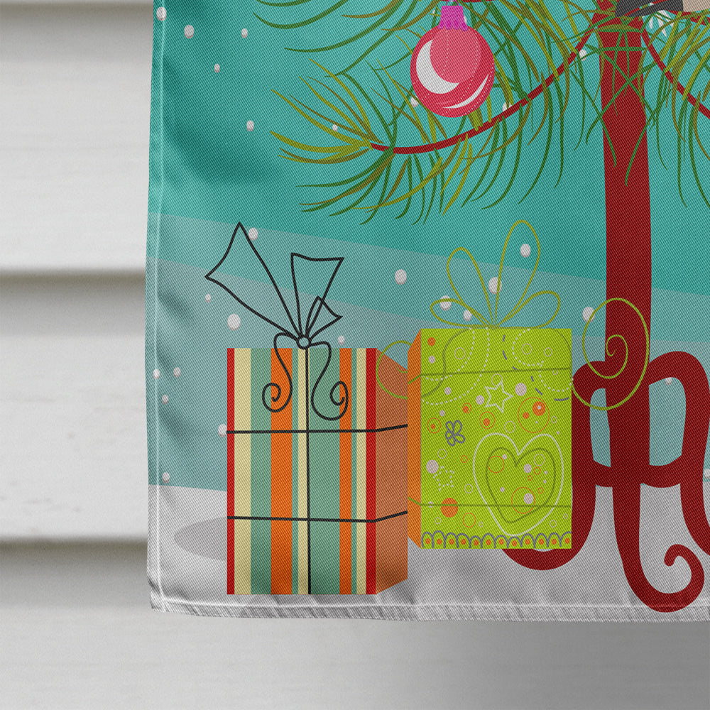 Chinese Goose Christmas House Flag 28x40 Porch Sleeve Pole Decorative Outside Yard Banner Artwork Wall Hanging, Polyester