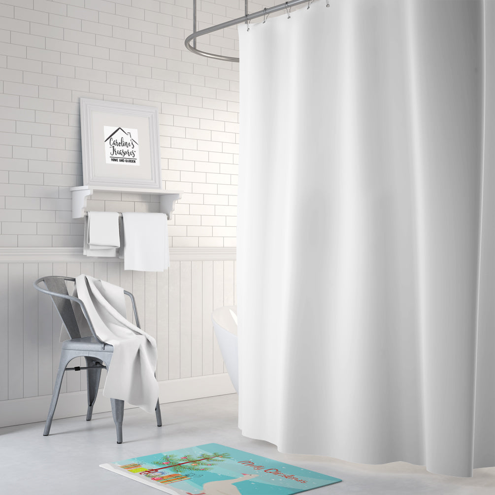 Roman Goose Christmas Memory Foam Kitchen Mat Machine Washable Anti-Fatigue Cushion Comfort Bath or Kitchen Rug