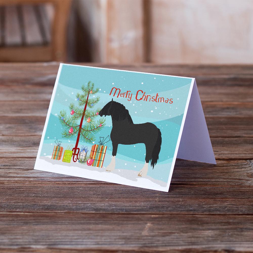 Pomeranian Rogener Goose Christmas Greeting Cards Pack of 8 Blank Cards with Envelopes Whimsical A7 Size 5x7