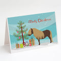 Shetland Pony Horse Christmas Greeting Cards Pack of 8 Blank Cards with Envelopes Whimsical A7 Size 5x7