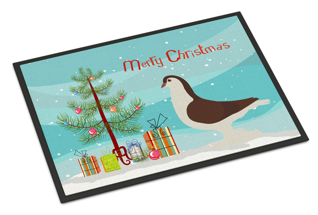 Large Pigeon Christmas Doormat Indoor Outdoor 24H X 36W Front Door Mat Rugs for Entryway, Non Slip Washable Low Pile,