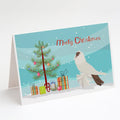 German Helmet Pigeon Christmas Greeting Cards Pack of 8 Blank Cards with Envelopes Whimsical A7 Size 5x7