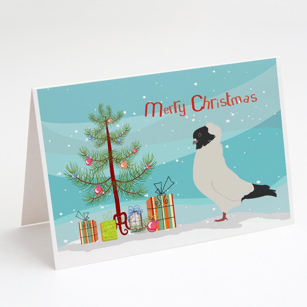 Nun Pigeon Christmas Greeting Cards Pack of 8 Blank Cards with Envelopes Whimsical A7 Size 5x7