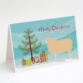 English Leicester Longwool Sheep Christmas Greeting Cards Pack of 8 Blank Cards with Envelopes Whimsical A7 Size 5x7
