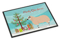 Kerry Hill Sheep Christmas Doormat Indoor Outdoor 24H X 36W Front Door Mat Rugs for Entryway, Non Slip Washable Low Pile,