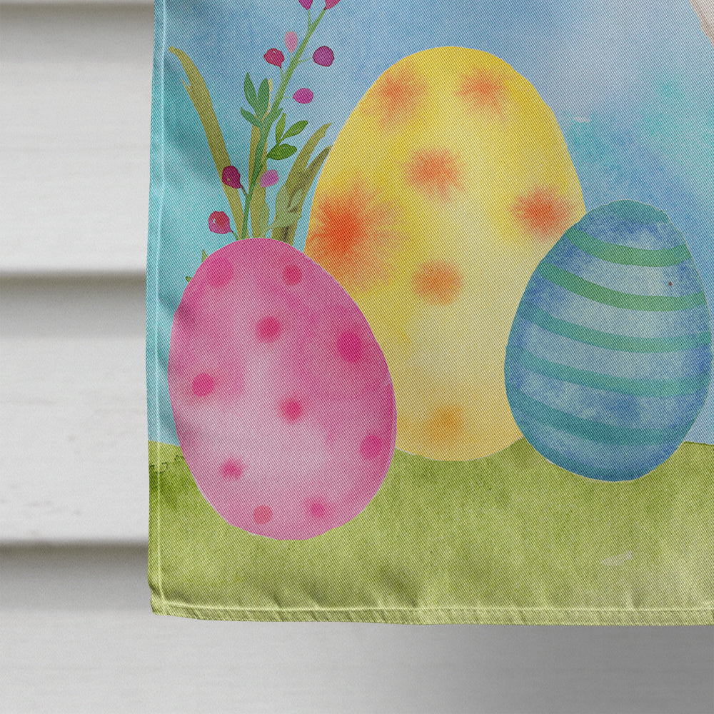 Beagle Easter House Flag 28x40 Porch Sleeve Pole Decorative Outside Yard Banner Artwork Wall Hanging, Polyester