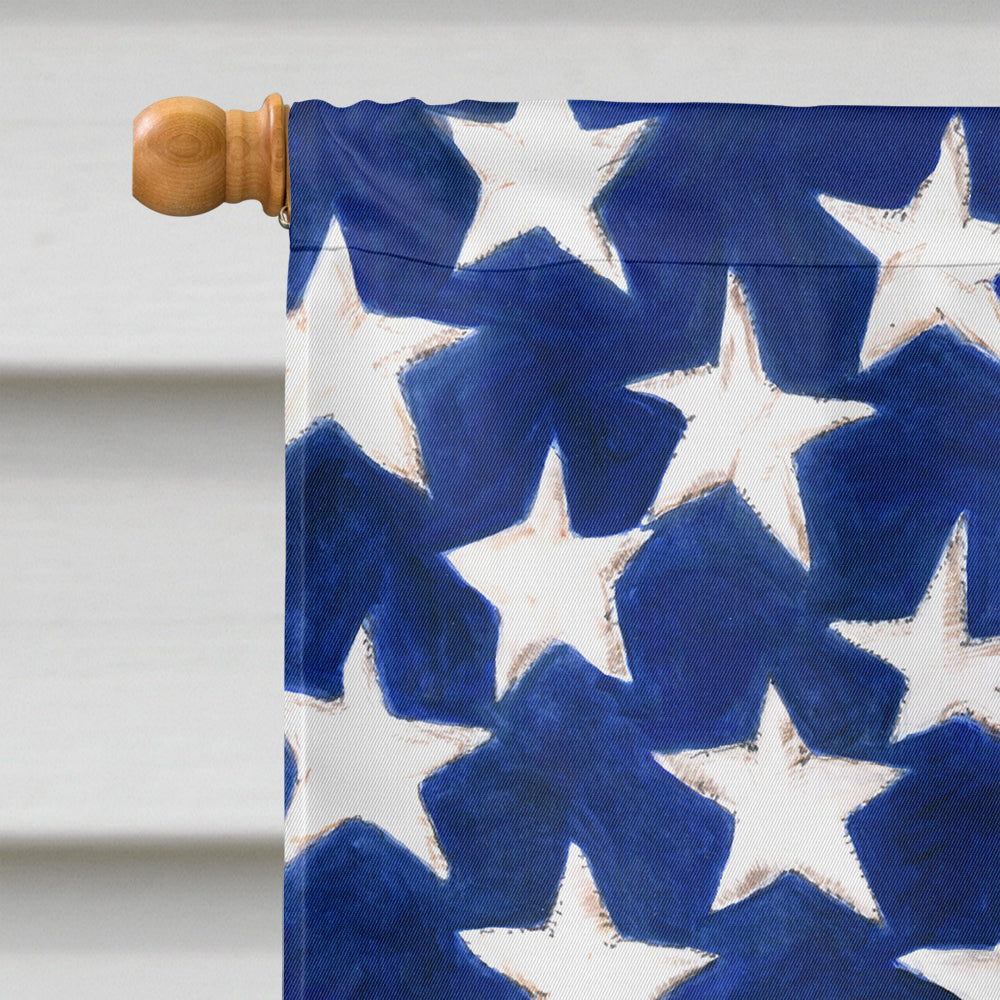 Harlequin Great Dane Patriotic House Flag 28x40 Porch Sleeve Pole Decorative Outside Yard Banner Artwork Wall Hanging, Polyester