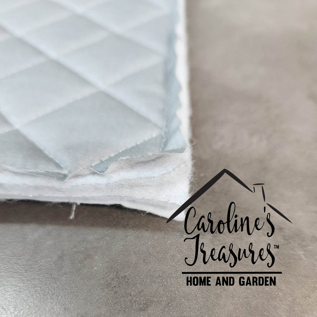 Poodle St Patrick's Pot Holder Set of 2 Heat Resistant Quilted Hot Pads 7.5 x 7.5 Inch, Insulated Kitchen Trivets for Cooking & Baking