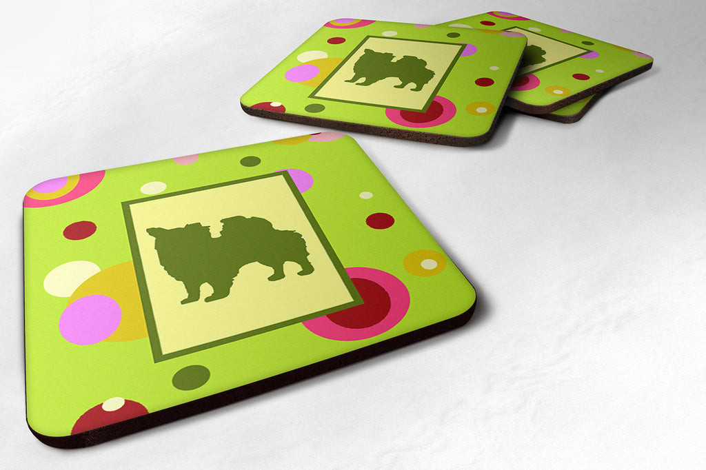 Chihuahua Foam Coasters Set of 4 Cup Coasters for Indoor Outdoor, Tabletop Protection, Anti Slip, Mouse pad Material