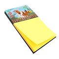 Cavalier Spaniel Spring Watercolor Sticky Note Holder Refillable Dispenser Desk Accessory 3x3 Pad Gift
