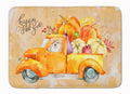 Fall Harvest Corgi Memory Foam Kitchen Mat Machine Washable Anti-Fatigue Cushion Comfort Bath or Kitchen Rug