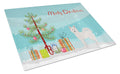 Danish Spitz Christmas Tree Cutting Board Tempered Glass Kitchen Cutting Surface, Heat Resistant Chopping, Non-Slip Feet, Food Prep & Serving