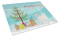 Italian Spitz Christmas Tree Cutting Board Tempered Glass Kitchen Cutting Surface, Heat Resistant Chopping, Non-Slip Feet, Food Prep & Serving