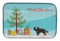 Cavalier King Charles Spaniel Christmas Tree Dish Drying Mat Absorbent Dish Drying Mat Pad for Kitchen Counter Dish Drainer Mat for Countertop, 14 x 21", Multicolor