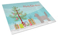 Doxiepoo Christmas Tree Cutting Board Tempered Glass Kitchen Cutting Surface, Heat Resistant Chopping, Non-Slip Feet, Food Prep & Serving