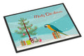 Macaw Merry Christmas Doormat Indoor Outdoor 18H X 27W Front Door Mat Rugs for Entryway, Non Slip Washable