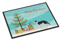 Bicolour Aegean Cat Christmas Doormat Indoor Outdoor 18H X 27W Front Door Mat Rugs for Entryway, Non Slip Washable