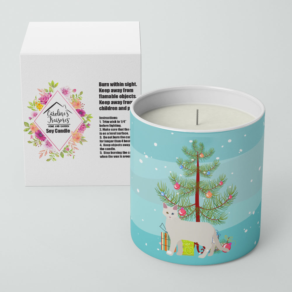 Aphrodite Giant Cat Christmas Decorative Soy Candle Nature Soy Wax Essential Oil Home Decor Ideal for Bedroom Kitchen Bath Office Gift, 10 oz