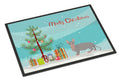 Bambino Cat Christmas Doormat Indoor Outdoor 18H X 27W Front Door Mat Rugs for Entryway, Non Slip Washable