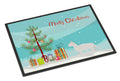 Bambino Cat Christmas Doormat Indoor Outdoor 24H X 36W Front Door Mat Rugs for Entryway, Non Slip Washable Low Pile,