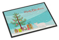 Dwelf Cat Christmas Doormat Indoor Outdoor 18H X 27W Front Door Mat Rugs for Entryway, Non Slip Washable