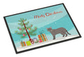 European Burmese Cat Christmas Doormat Indoor Outdoor 24H X 36W Front Door Mat Rugs for Entryway, Non Slip Washable Low Pile,
