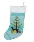 Oriental Shorthair Cat Christmas Holiday Stocking Double-Sided Print, Polyester Suede,11x18, Made in USA
