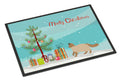 Ragdoll Cat Christmas Doormat Indoor Outdoor 18H X 27W Front Door Mat Rugs for Entryway, Non Slip Washable