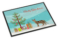 Sokoke Cat Christmas Doormat Indoor Outdoor 18H X 27W Front Door Mat Rugs for Entryway, Non Slip Washable
