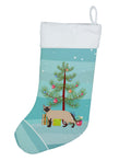 Tonkinese Cat Christmas Holiday Stocking Double-Sided Print, Polyester Suede,11x18, Made in USA