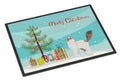 Turkish Van Cat Christmas Doormat Indoor Outdoor 24H X 36W Front Door Mat Rugs for Entryway, Non Slip Washable Low Pile,