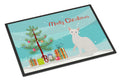 Arabian Mau Cat Christmas Doormat Indoor Outdoor 18H X 27W Front Door Mat Rugs for Entryway, Non Slip Washable