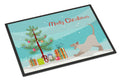 Thai Lilac Cat Christmas Doormat Indoor Outdoor 24H X 36W Front Door Mat Rugs for Entryway, Non Slip Washable Low Pile,