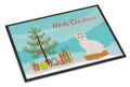 Turkish Van Cat Christmas Doormat Indoor Outdoor 24H X 36W Front Door Mat Rugs for Entryway, Non Slip Washable Low Pile,
