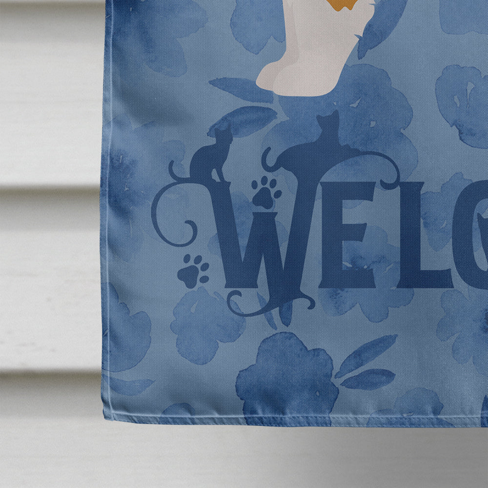 Exotic Shorthair #1 Cat Welcome House Flag 28x40 Porch Sleeve Pole Decorative Outside Yard Banner Artwork Wall Hanging, Polyester
