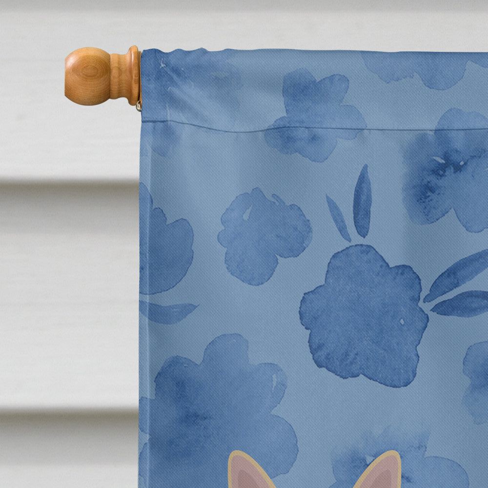 Singapura Cat Welcome House Flag 28x40 Porch Sleeve Pole Decorative Outside Yard Banner Artwork Wall Hanging, Polyester