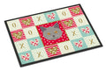 Chartreux Cat Love Doormat Indoor Outdoor 24H X 36W Front Door Mat Rugs for Entryway, Non Slip Washable Low Pile,