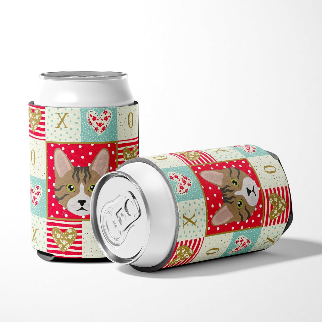 Dragon Li Cat Love Can or Bottle Hugger Cooler Sleeve for Standard 12 oz Cans, Insulated Foam Beer & Soda Can Hugger Reusable