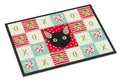 Mandalay Cat Love Doormat Indoor Outdoor 24H X 36W Front Door Mat Rugs for Entryway, Non Slip Washable Low Pile,