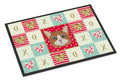 Manx Cat Love Doormat Indoor Outdoor 18H X 27W Front Door Mat Rugs for Entryway, Non Slip Washable