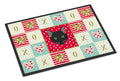Pantherette Cat Love Doormat Indoor Outdoor 18H X 27W Front Door Mat Rugs for Entryway, Non Slip Washable