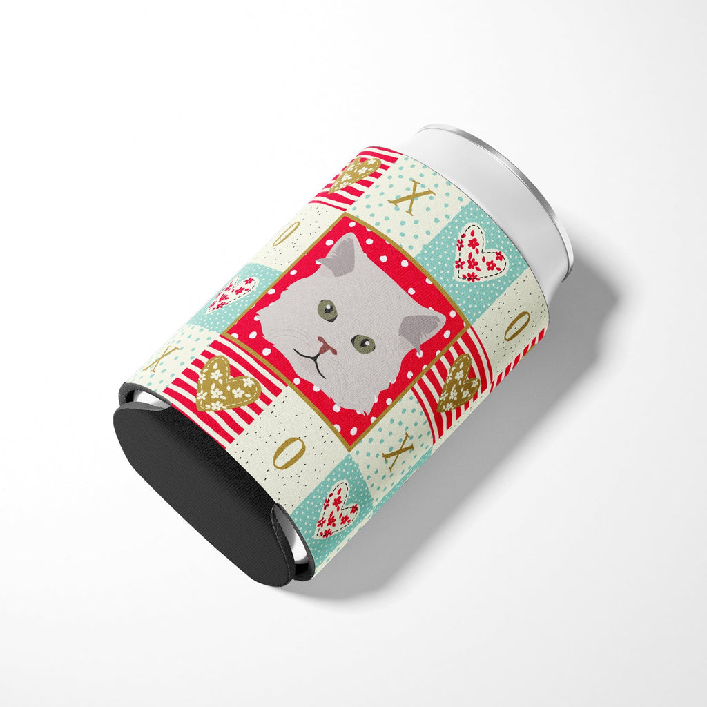 Persian Traditional Cat Love Can or Bottle Hugger Cooler Sleeve for Standard 12 oz Cans, Insulated Foam Beer & Soda Can Hugger Reusable