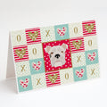 English Bulldog Love Greeting Cards Pack of 8 Blank Cards with Envelopes Whimsical A7 Size 5x7