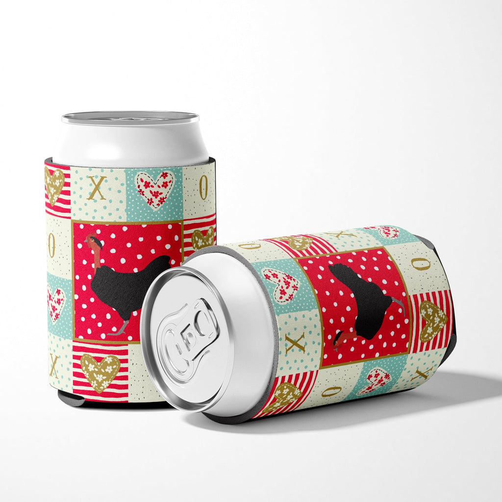Naked Neck Chicken Love Can or Bottle Hugger Cooler Sleeve for Standard 12 oz Cans, Insulated Foam Beer & Soda Can Hugger Reusable