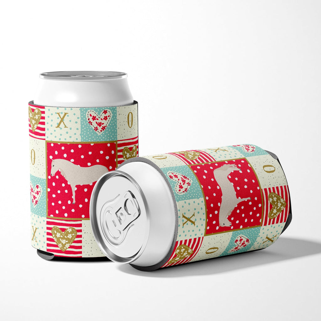 Paso Fino Horse Love Can or Bottle Hugger Cooler Sleeve for Standard 12 oz Cans, Insulated Foam Beer & Soda Can Hugger Reusable