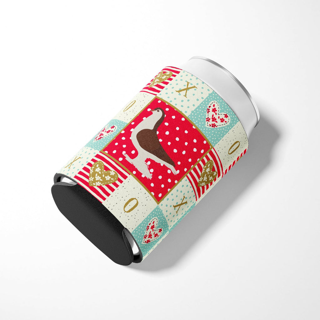 Large Pigeon Love Can or Bottle Hugger Cooler Sleeve for Standard 12 oz Cans, Insulated Foam Beer & Soda Can Hugger Reusable