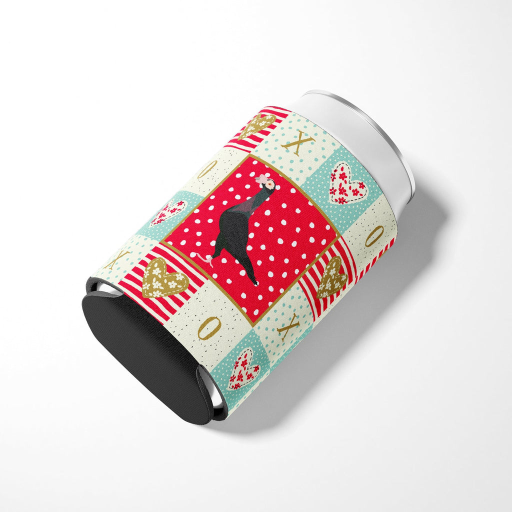 English Carrier Pigeon Love Can or Bottle Hugger Cooler Sleeve for Standard 12 oz Cans, Insulated Foam Beer & Soda Can Hugger Reusable