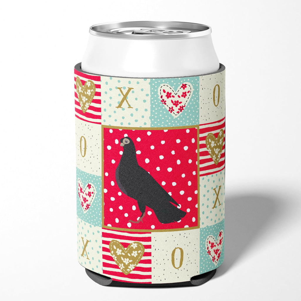 Budapest Highflyer Pigeon Love Can or Bottle Hugger Cooler Sleeve for Standard 12 oz Cans, Insulated Foam Beer & Soda Can Hugger Reusable