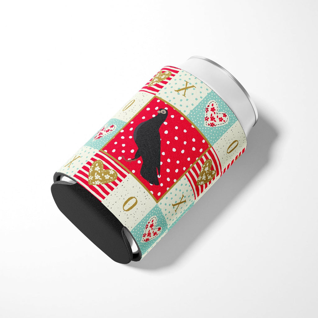 Budapest Highflyer Pigeon Love Can or Bottle Hugger Cooler Sleeve for Standard 12 oz Cans, Insulated Foam Beer & Soda Can Hugger Reusable