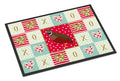 Chinese Painted or King Quail Love Doormat Indoor Outdoor 18H X 27W Front Door Mat Rugs for Entryway, Non Slip Washable